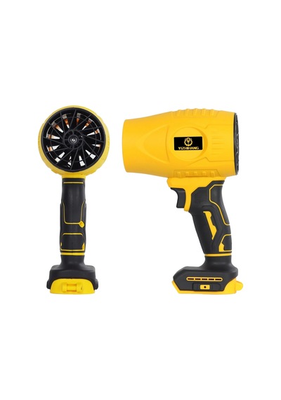 Ers 21v Kablosuz Hava Üfleyici 32.000rpm Turbo Fan, 12.000mah Batarya, Bahçe &amp Amp Araç Kurutma / Sarı