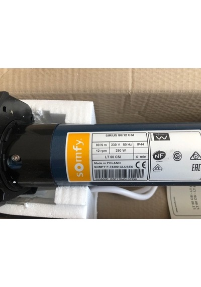 Somfy Sırıus 80/12 Csı Redüktörlü Kepenk Motoru