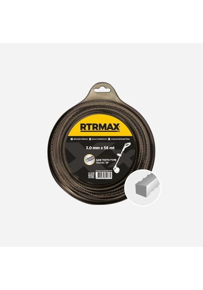 Rty345 Tırpan Misinası Testere Gri 3.5 Mm X 35 Mt