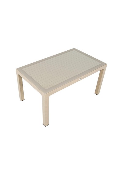 Mandella 90x150 Elit Rattan Masa Camlı Çölbeji Diğer
