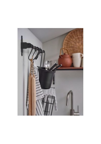 Ikea Hultarp Mutfak Ve Banyo Askısı 60 X 1,6 Cm Siyah