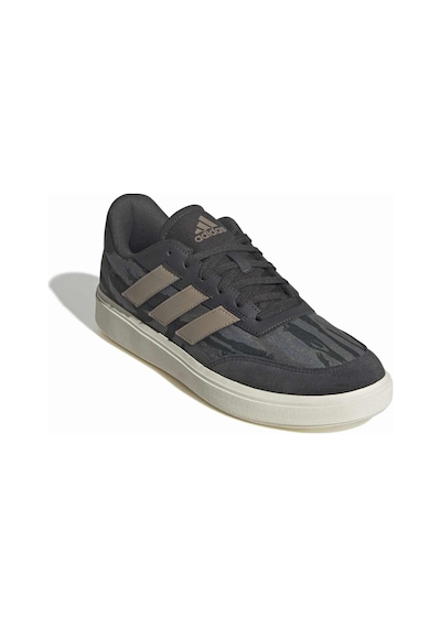 Carbon/blacar/ftwwht Adidas Erkek Günlük Spor Ayakkabı Courtblock Jr9351 Siyah