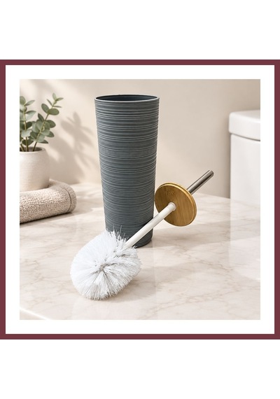 Storeşahin Bambu Kapaklı Klozet Fırçası Shn0720