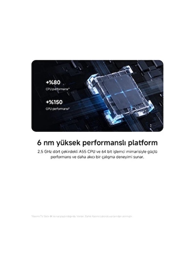 Xiaomi 2. Nesil Tv Stick 4K Android Wi-Fi Bağlantısı ile Dolby Vision & HDR10+ Medya Oynatıcı