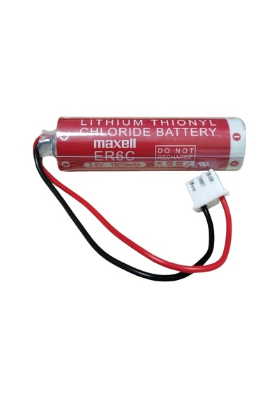 Maxell Er6c 3.6v Aa Size 3 Pın Lithium Pil Soketli