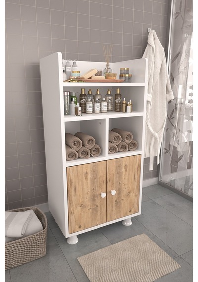 Lia 4 Bölmeli Kapaklı Çok Amaçlı Dolap Organizer Sonomo Beyaz Banyo Dolabı Lia 4 Bölmeli Kapaklı Çok Amaçlı Dolap Organizer Sonomo Beyaz Banyo Dolabı