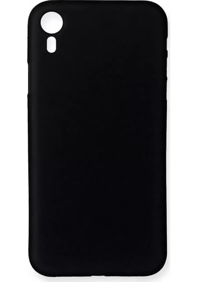 Newface Apple Uyumlu iPhone Xr Kılıf Pp Ultra İnce Kapak - Siyah Resimdeki