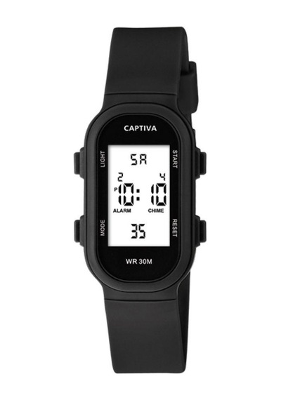 Captiva Digital 3 Atm Suya Dayanıklı Işık+alarm+kronometre+takvimli Çoçuk Kol Saati Cp.yn.25.07