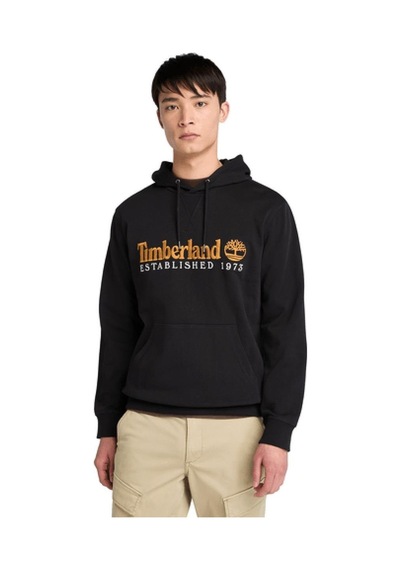 Timberland Established 1973 Embroidered Logo Loopba Sweatshirt - Tb0a5mx80011-11282 Siyah