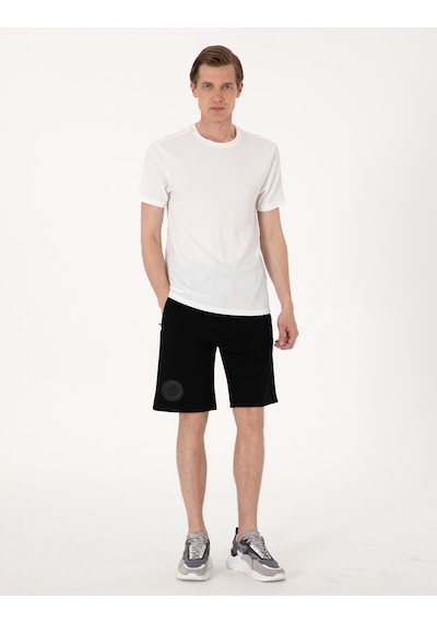 Pierre Cardin Erkek Siyah Şort Örme 50302593-vr046 Siyah
