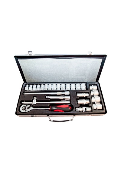 Nttools 26 Parça 1/2" Altı Köşe Cr-v Lokma Seti