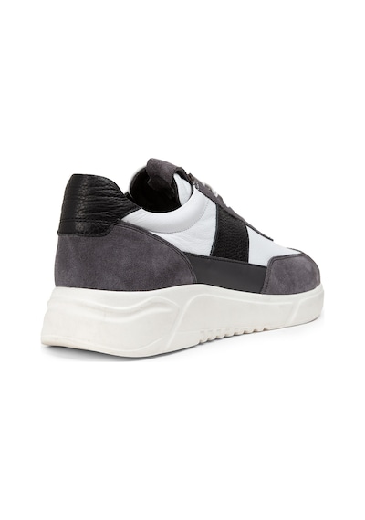 Deery Hakiki Deri Gri Erkek Sneaker Ayakkabı - 01963Mgrıe01 Gri