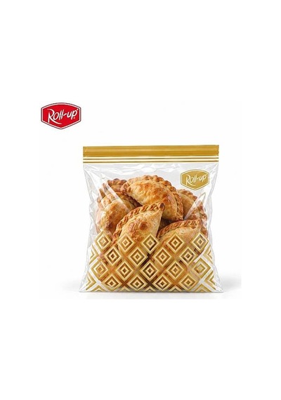 Roll-up Çift Kilitli Saklama Poşeti 1,2 Litre 20,5x21,7 -20 Adetli