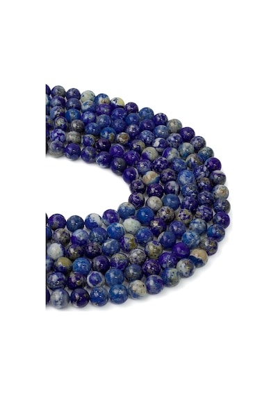 6 MM Lapis Lazuli Taşı Dizi A Beyaz