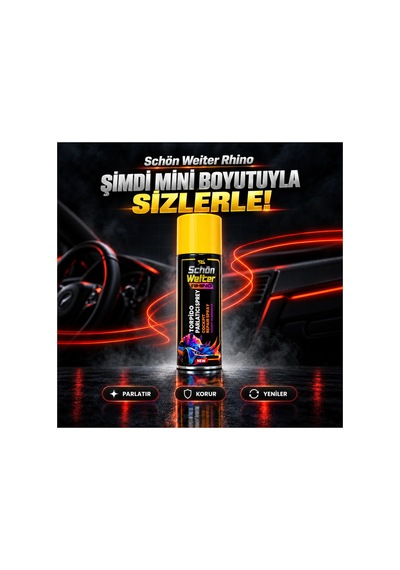 Araç Oto Torpido Parlatıcı Ve Yenileyici Aerosol Sprey 200 Ml Rhıno
