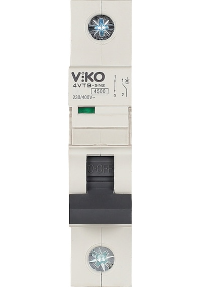 Viko Otomatik Sigorta 1x16A B 4.5kA 4VTB-1B16