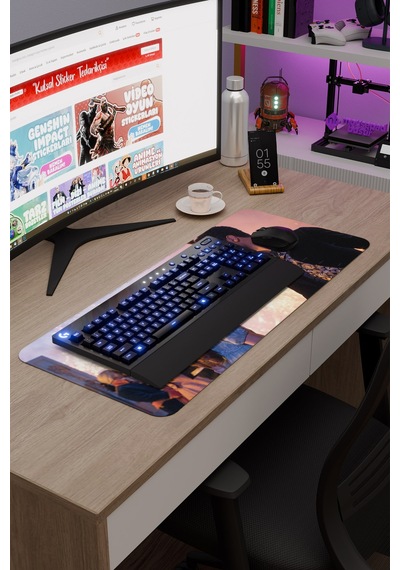 Bridgerton V4 70x30 Xl Gaming Kauçuk Kaymaz Taban Mouse Pad Fare Altlığı