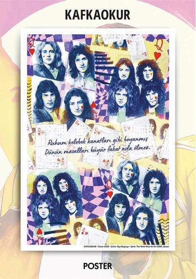 Kafkaokur Sayı 104 - Freddie Mercury - Kasım 2025