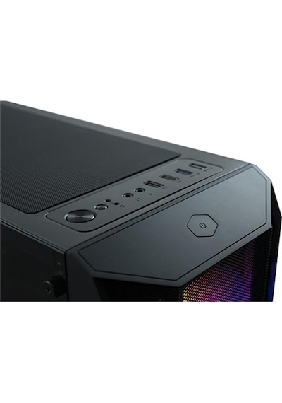 Vento VG15FE 550W 4X120 MM RGB Fan Oyuncu Bilgisayar Kasası Siyah