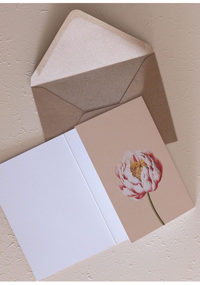 The Mia Art Line Mini Tebrik Kart Seti Peonie 10 X 14 Cm