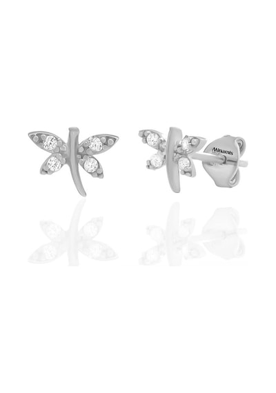 Minimal Yusufçuk Böceği Küpe Silver-2352