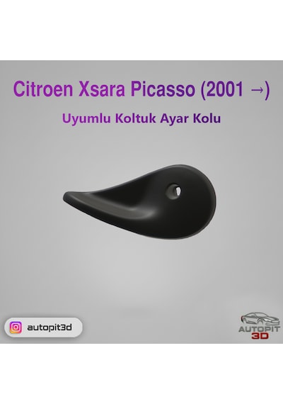 Cıtroen Xsara Pıcasso 2001 Uyumlu Koltuk Ayar Kolu Sol Taraf
