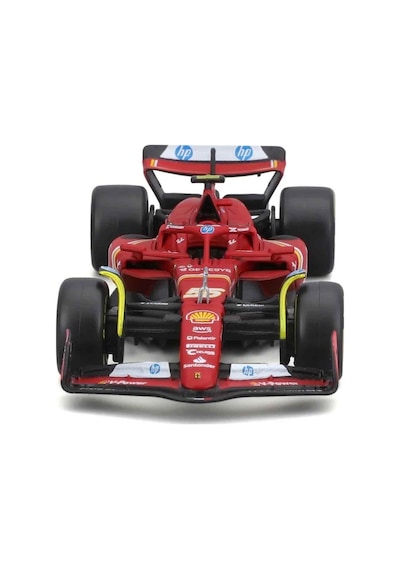 1:18 Ferrari Sf-24 Formula 1 Yarış Arabası Detaylı Metal Koleksiyon Modeli, 2024 Sezonu, Leclerc & Çok Renkli
