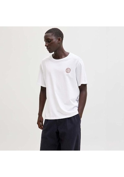 Jack & Jones Jack&jones Alliance Erkek Beyaz Tişört
