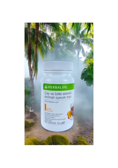 Herbalife Gönderi Bitkisel Şeftali Aromalı 51 Gr Çay 2 Adet