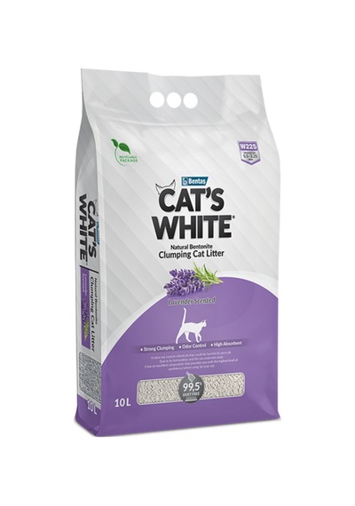 Cats White Lavanta Kokulu Kedi Kumu 10 Lt