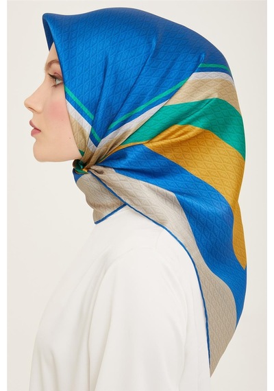 Armine Twill İpek Eşarp 24ya9111 85 - Desenli