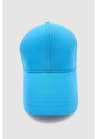 Wuclo Basic Ayarlanabilir Unisex Spor, Günlük Ve Outdoor Şapka / Kep Turkuaz Mavi
