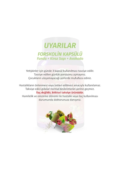 Gökçek Şifa Forskolin 60 Kapsül