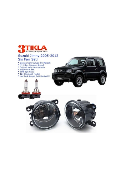 Suzuki Jimny 2005-2012 Sis Farı Set Oem: 8200074008