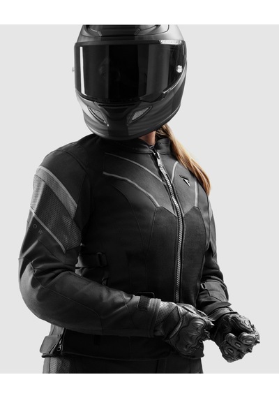Rebelhorn Hiflow 5 Women Kadın Yazlık Motosiklet Montu Siyah