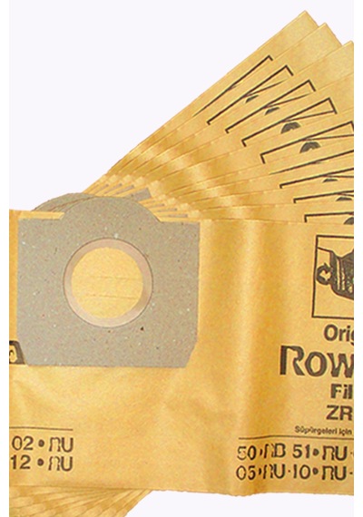 Rowenta Zr 81 Süpürge Toz Torbası 10 Adet Kağıt