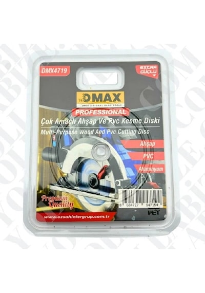 Dmax Çok Amaçlı Kesme Diski Ahşap/pvc/alüminyum 115mm X22.23 Mm Premium Quality Dmx4719