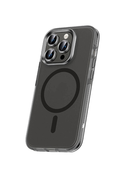 Apple Uyumlu iPhone 15 Pro Max Kılıf Airbagli M-safe Wireless Şarj Özellikli Lens Koruyuculu Zore Klaptika Çok Renkli