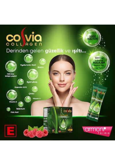 Cosvia Collagen Hidrolize Peptid 4 Pk. 120 Saşe 4 Aylık