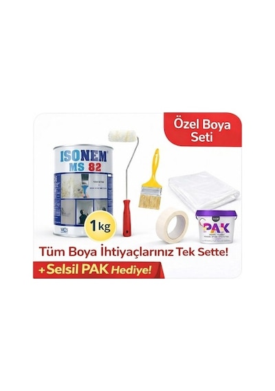 Küf Ve Nem Boyası Seti 1 Kg Kesin Çözüm Ürünü