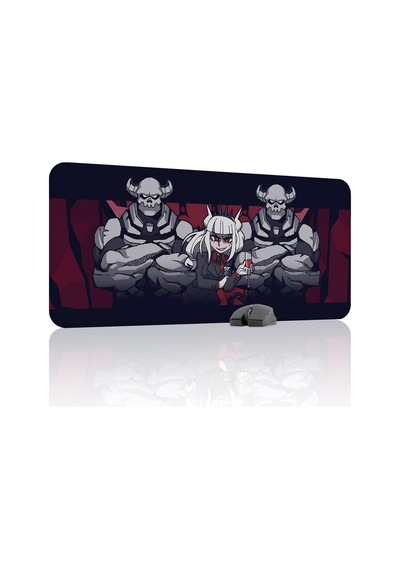 Helltaker Kaymaz Dikişli Kauçuk Oyuncu Mousepad V3 - 90x40 Xxl Gaming Mouse Pad Fare Altlığı