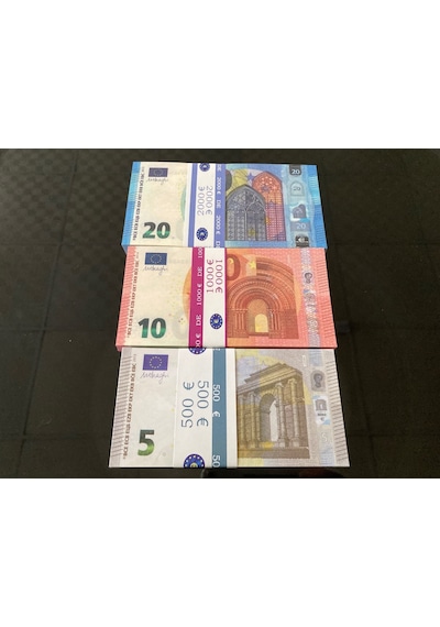Yeni 300 Adet Euro 5-10 Ve 20 Euro Geçersiz Eğlence Dizi F...