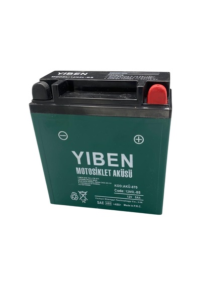 Akü 12n-5l Ah Cup - Ybr Yiben