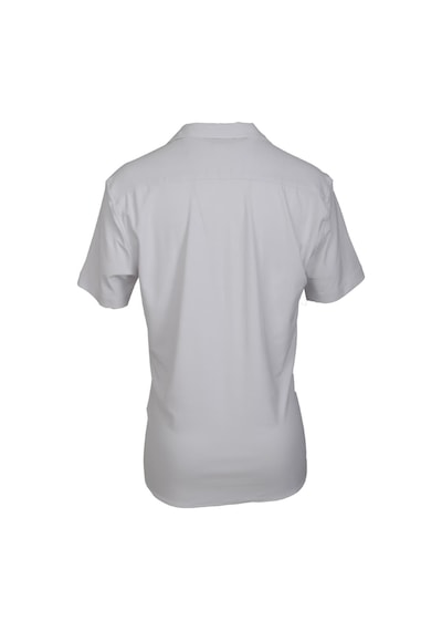 Uki Beyaz Comfort Fit Kısa Kol Gömlek Beyaz