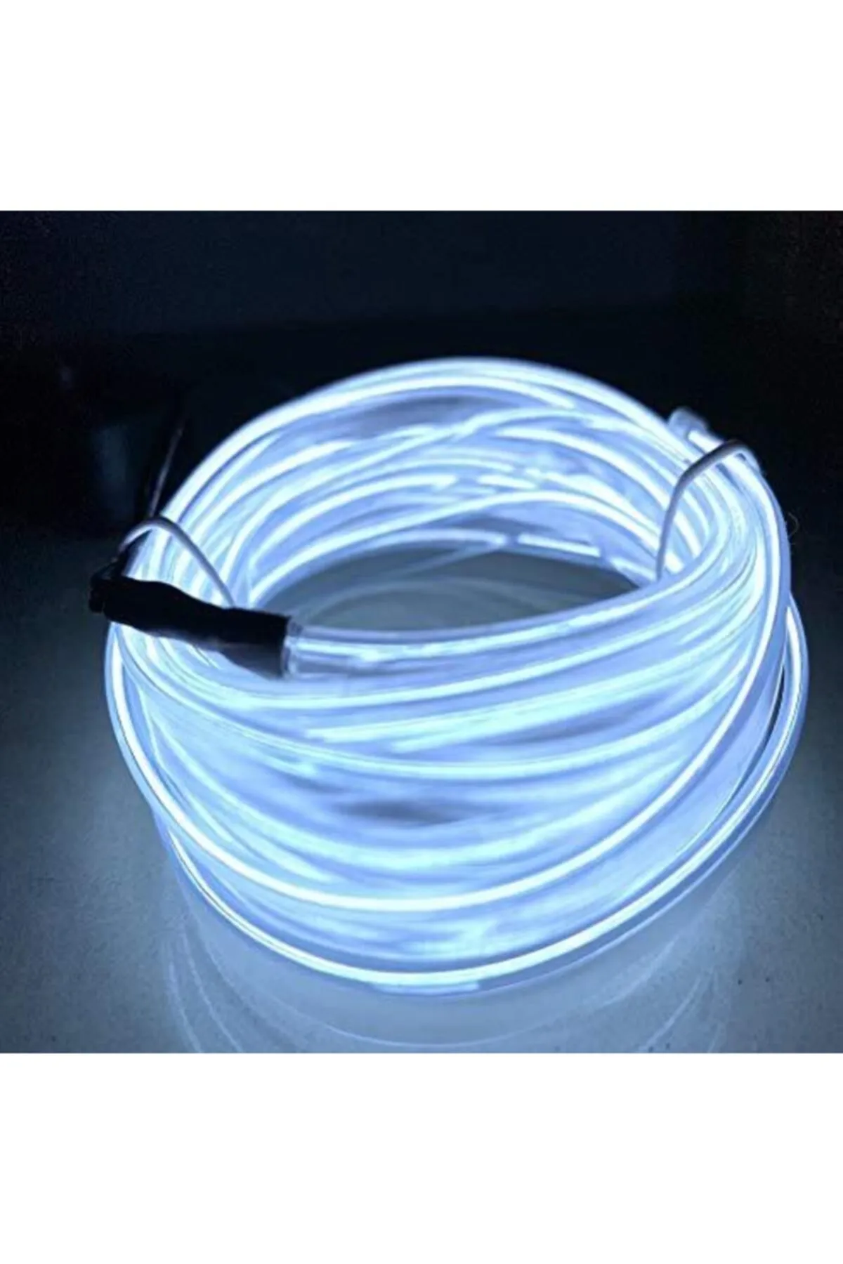 Araç İçi Neon Aydınlatma Led Göğüs Torpido Ledi Neon İp Led Beyaz 2 Metre 2 M