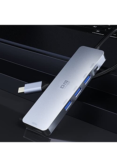 Chb058 Type-c To 4k Hdmı 3 Usb 3.0 Pd Hub Dönüştürücü