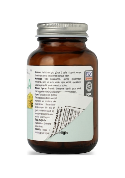 Sepe Natural Rodiola Propolis Folik Asit ve B Vitamin Kompleks 387 Mg 60 Kapsül
