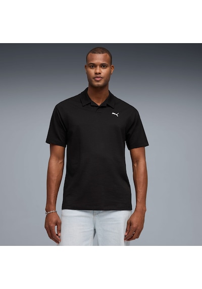 Puma Essentials Elevated Erkek Siyah Polo Tişört 692560-01