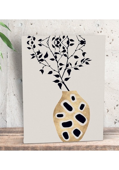 Bk Gift Modern Art Tasarımlı Dekoratif Mini Kanvas Tablo 15X20Cm- (506660917)