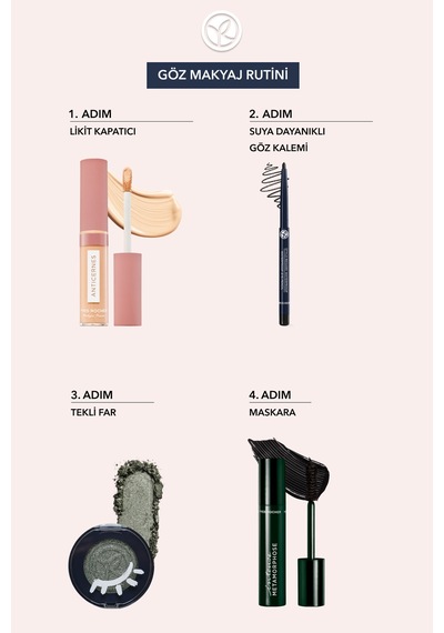 Yves Rocher Tekli Far-22.metalik Zümrüt Yeşil-2g- Vegan 22 Metalik Zümrüt Yeşil